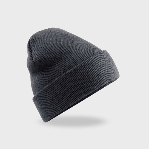 Czapka zimowa beanie szara