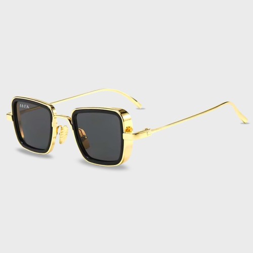 czarno-z-ote-okulary-przeciws-oneczne-typu-urban-classic-metalowe-avek