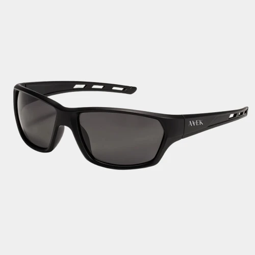 Czarne okulary typu wrap rave