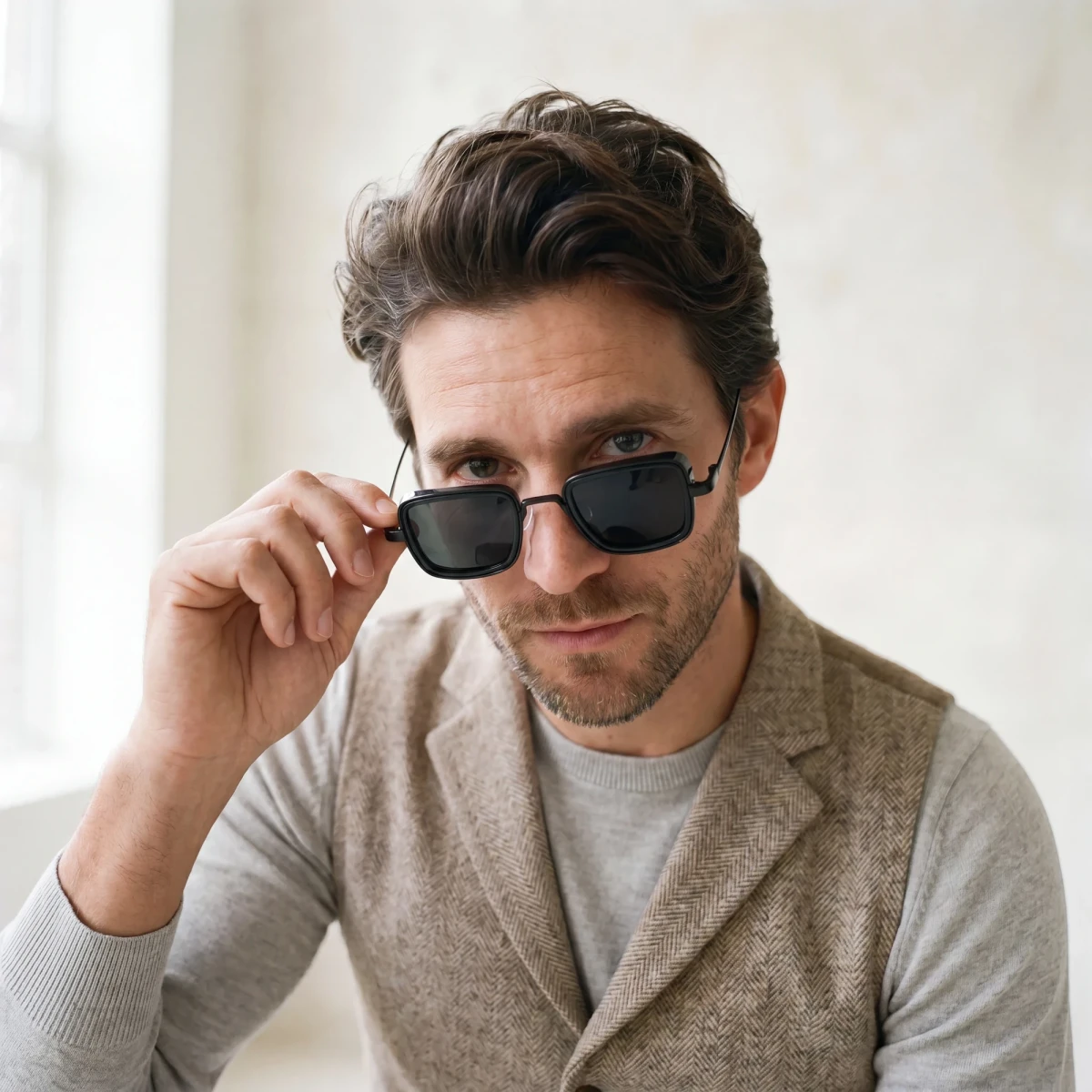 czarne-okulary-przeciwsloneczne-typu-urban-classic