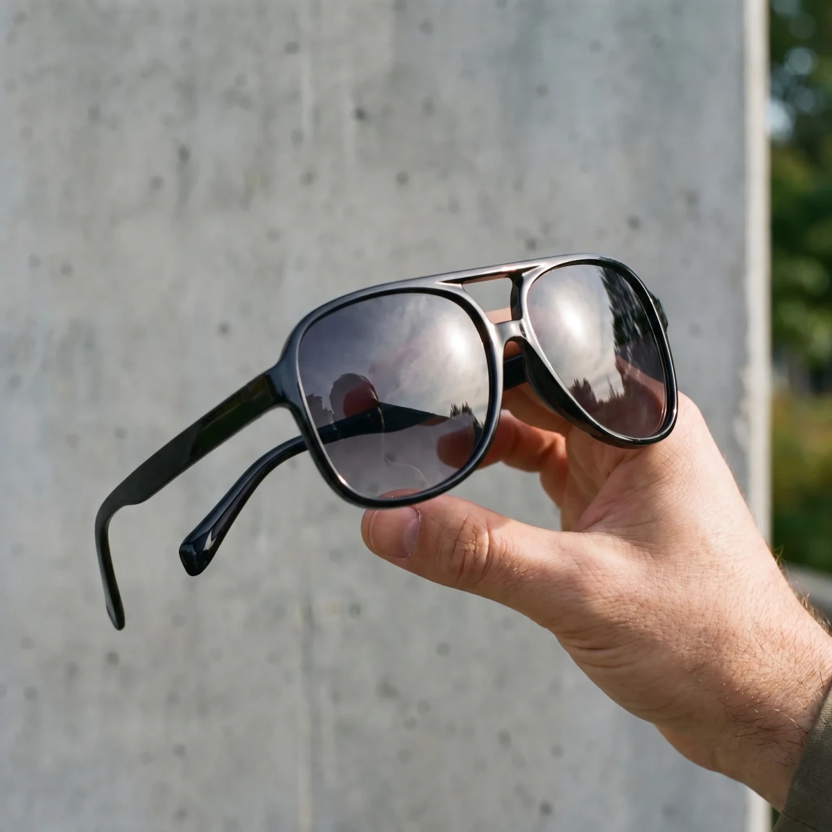 czarne-okulary-przeciwsloneczne-aviator-gradientowane