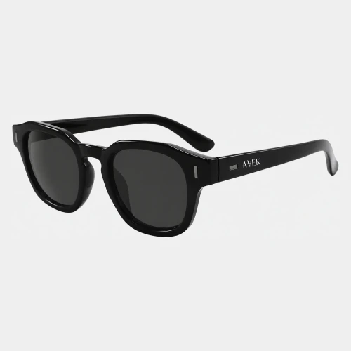 Czarno-szare okulary przeciwsłoneczne wayfarer