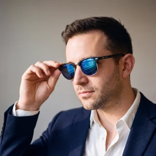 czarno-niebieskie-polaryzacyjne-okulary-przeciwsloneczne-clubmaster