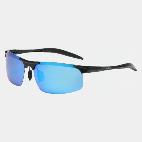 Niebiesko-czarne polaryzacyjne okulary przeciwsłoneczne z aluminium