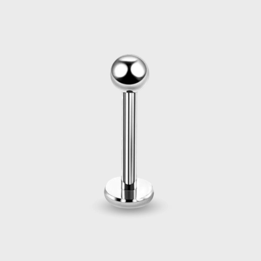 piercing męski srebrny