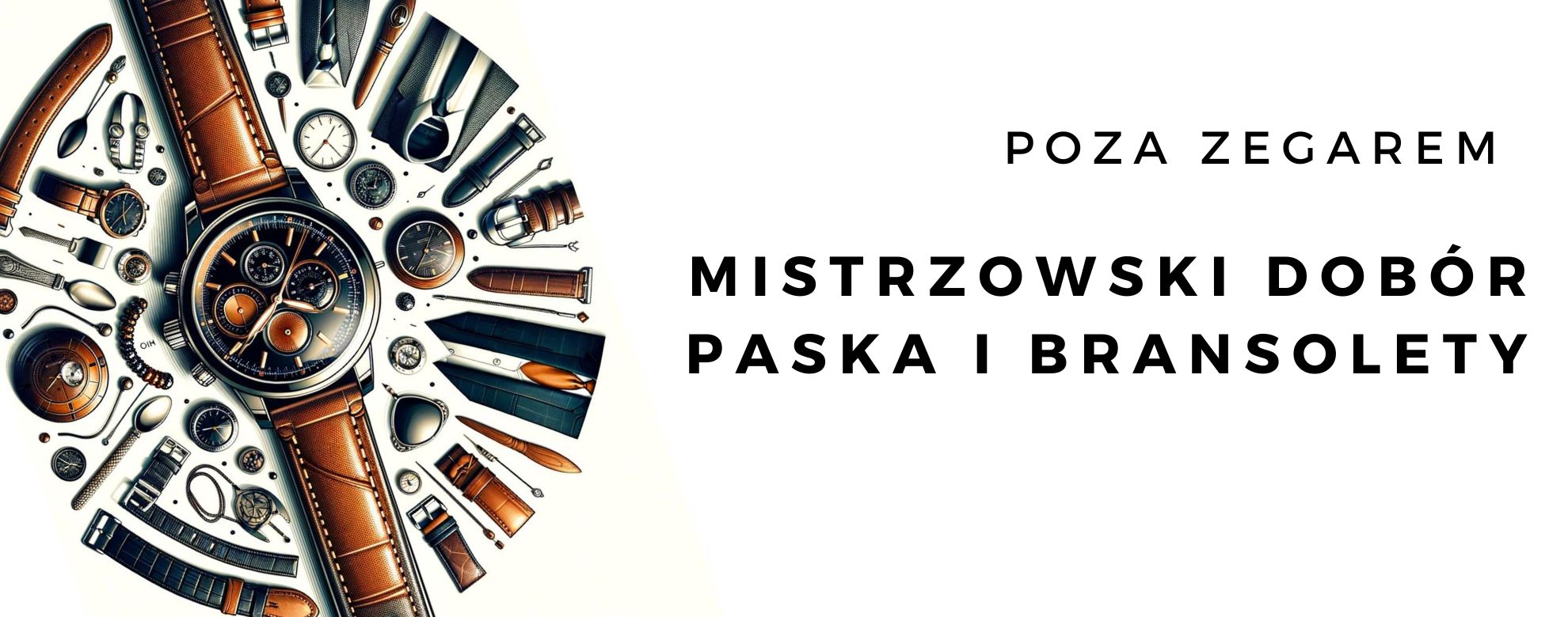 Poza zegarem - Mistrzowski dobór paska i bransolety do męskiego zegarka